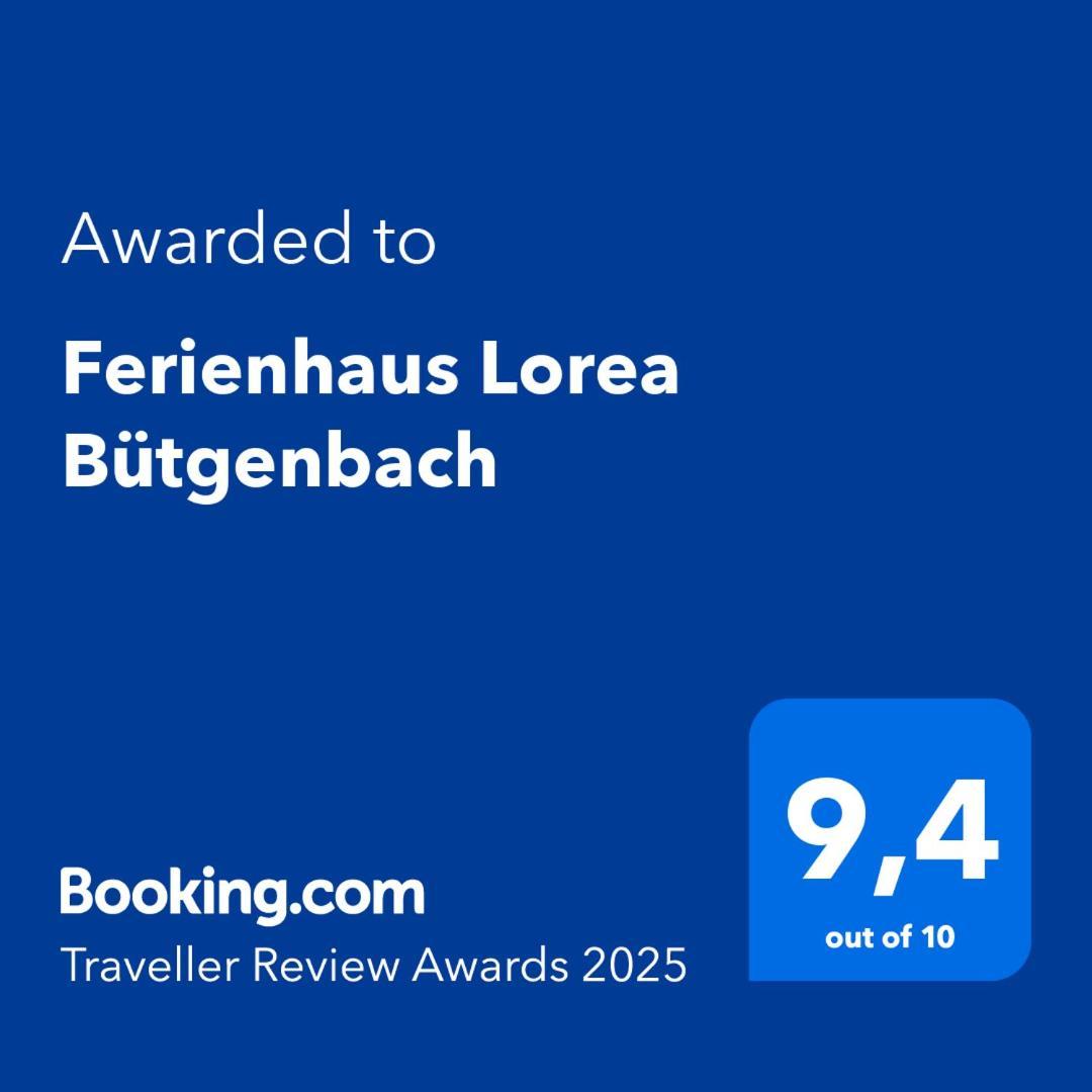 Buetgenbach Ferienhaus Lorea Екстер'єр фото